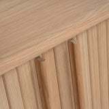 Linea 1.7m Wooden Buffet Unit - Natural Buffet & Sideboard KD-Core