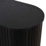 Ex Display - Linea 1.7m Wooden Buffets Unit - Full Black (For Display Only) Buffet & Sideboard KD-Core