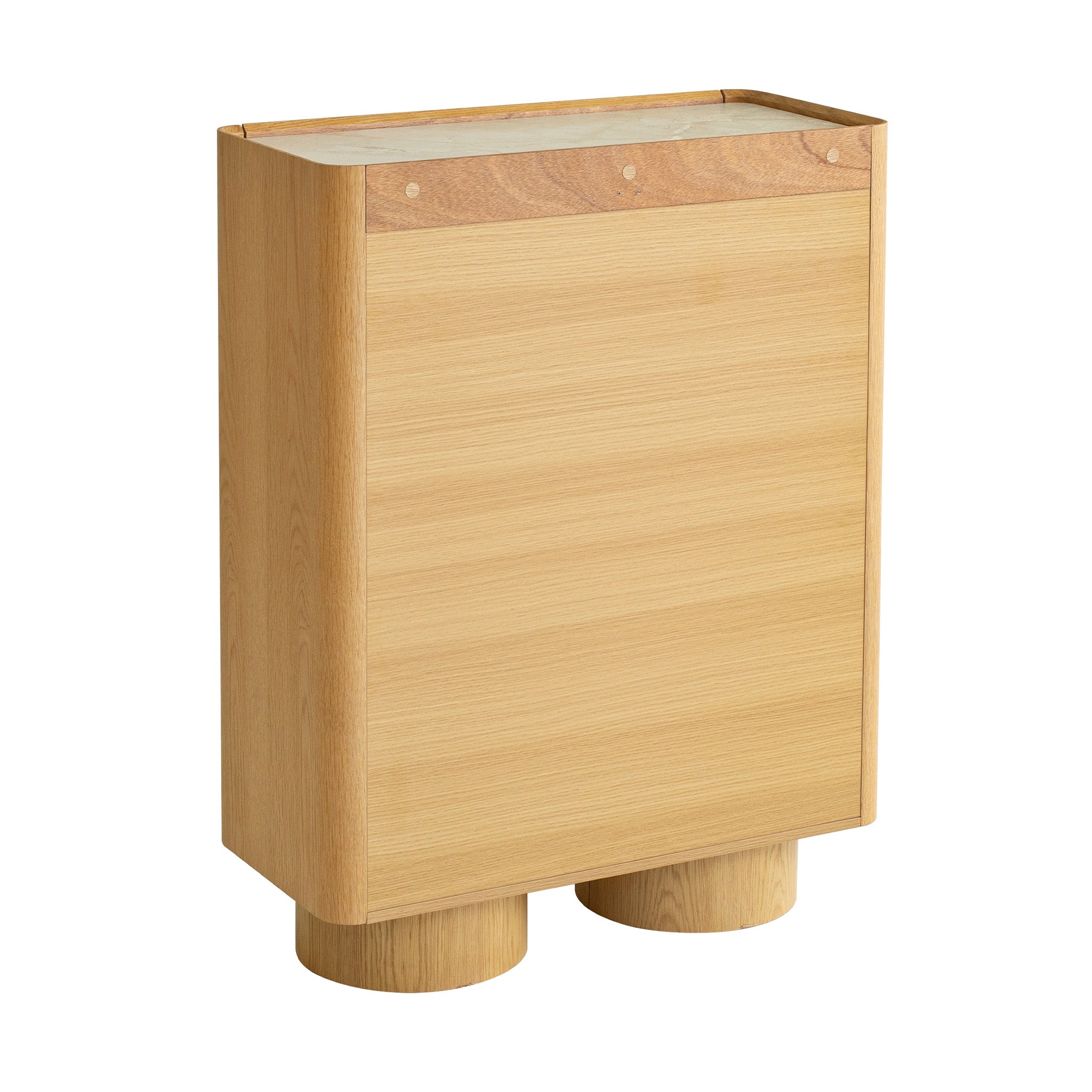Elandra Stone Top Tallboy Drawer - Natural Tallboy Iggy-Core