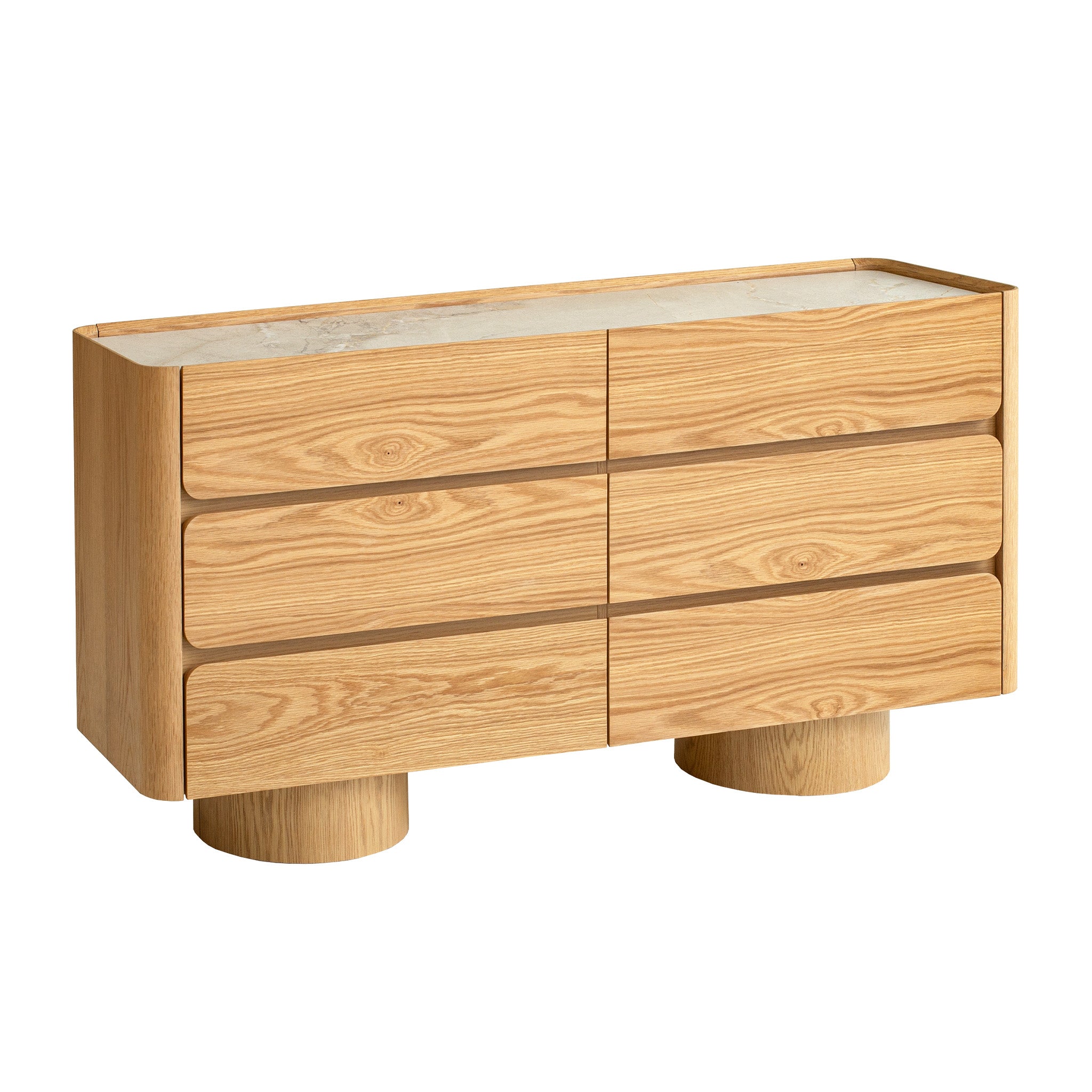Elandra Stone Top Dresser Unit - Natural Dresser Unit Iggy-Core