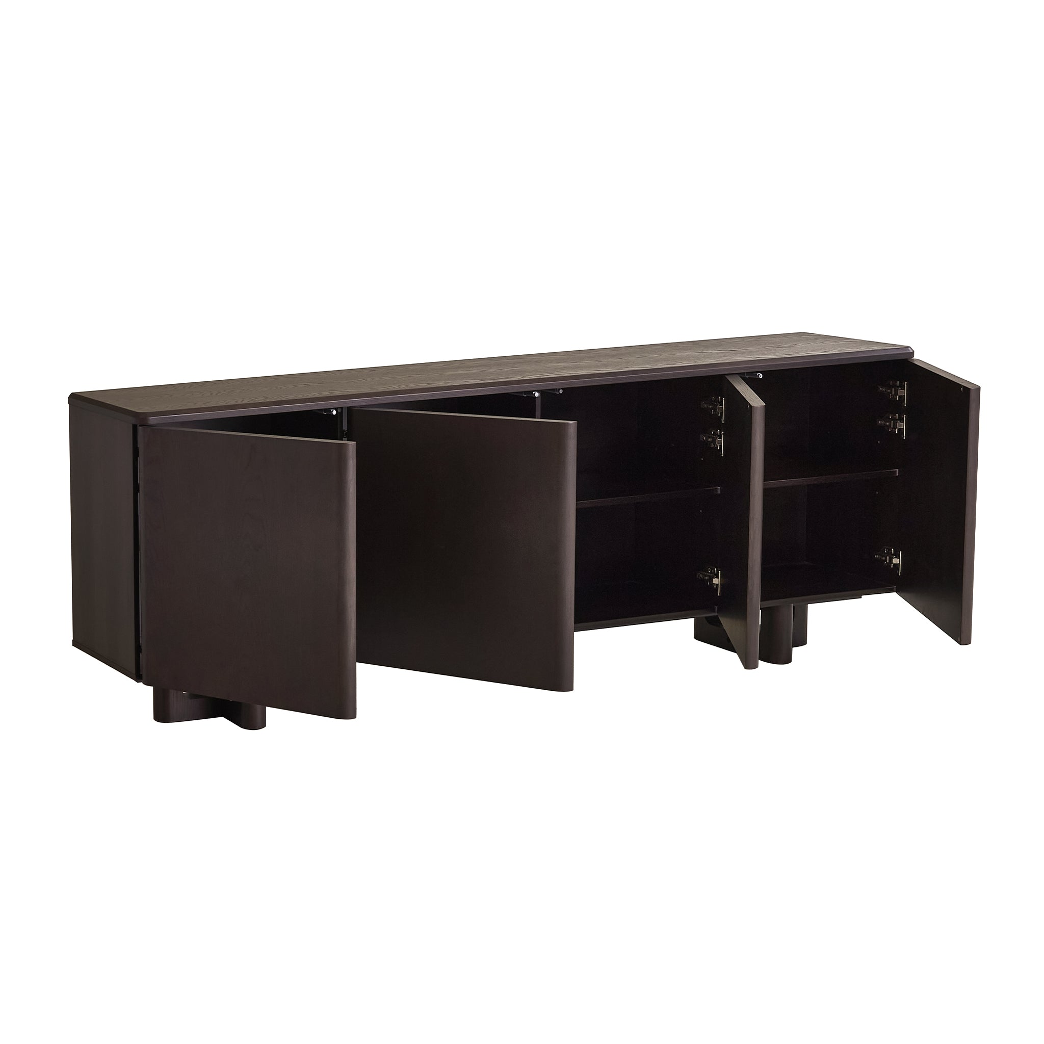 Belvario Sideboard Unit - Dark Brown Buffet & Sideboard Iggy-Core