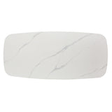 Belvano 3m Stone Top Outdoor Dining Table - Snow White Dining Table Kito-Core