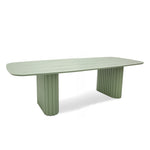 Belvano 2.4m Outdoor Dining Table - Sand Green Dining Table Kito-Core