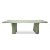 Belvano 2.4m Outdoor Dining Table - Sand Green Dining Table Kito-Core