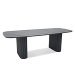 Belvano 2.4m Outdoor Dining Table - Sand Dark Grey Dining Table Kito-Core