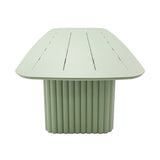 Belvano 3m Outdoor Dining Table - Sand Green Dining Table Kito-Core