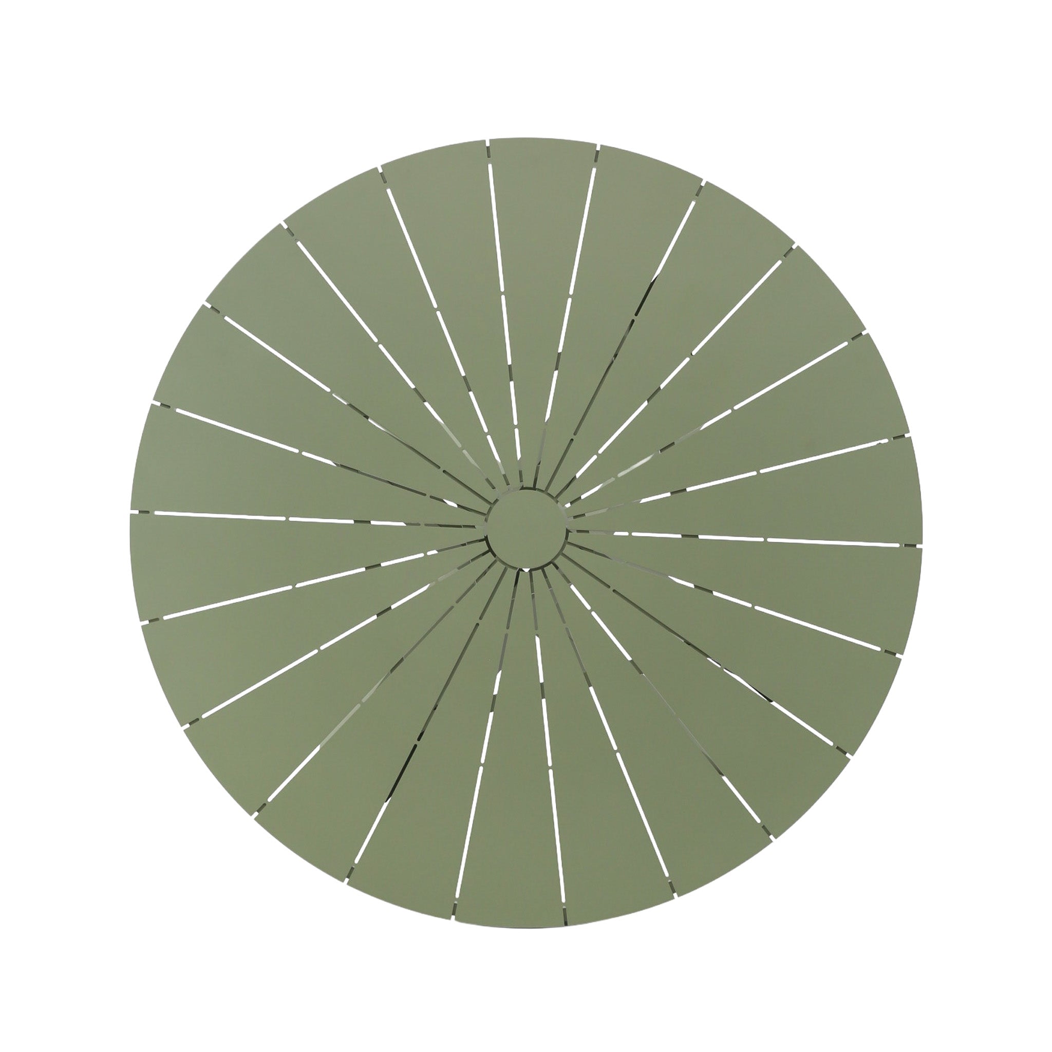Marova 1.2m Outdoor Round Dining Table - Sand Green Dining Table Kito-Core