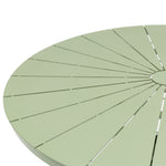 Marova 1.2m Outdoor Round Dining Table - Sand Green Dining Table Kito-Core