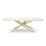 Marova 2.4m Outdoor Dining Table - Cream White Dining Table Kito-Core