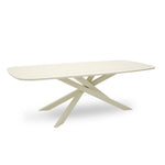 Marova 2.4m Outdoor Dining Table - Cream White Dining Table Kito-Core