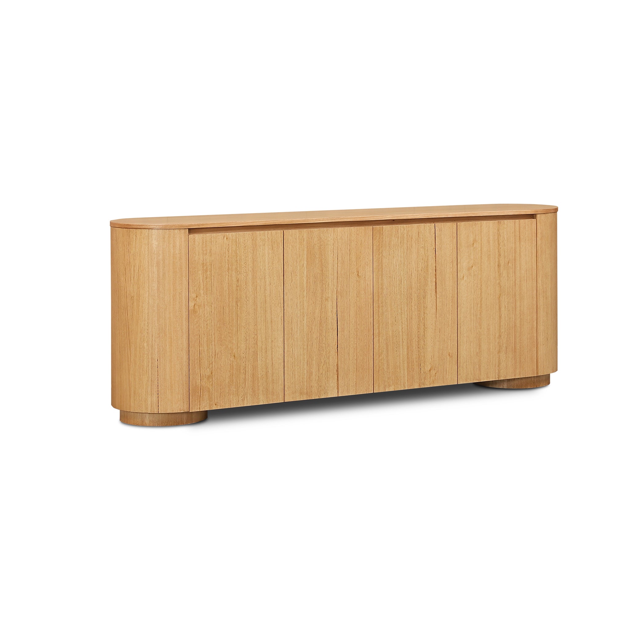 Selvino 2.1m Tassie Oak Buffet Unit - Natural Buffet & Sideboard Marri-Core