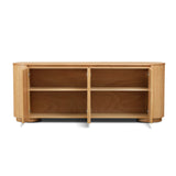 Selvino 2.1m Tassie Oak Buffet Unit - Natural