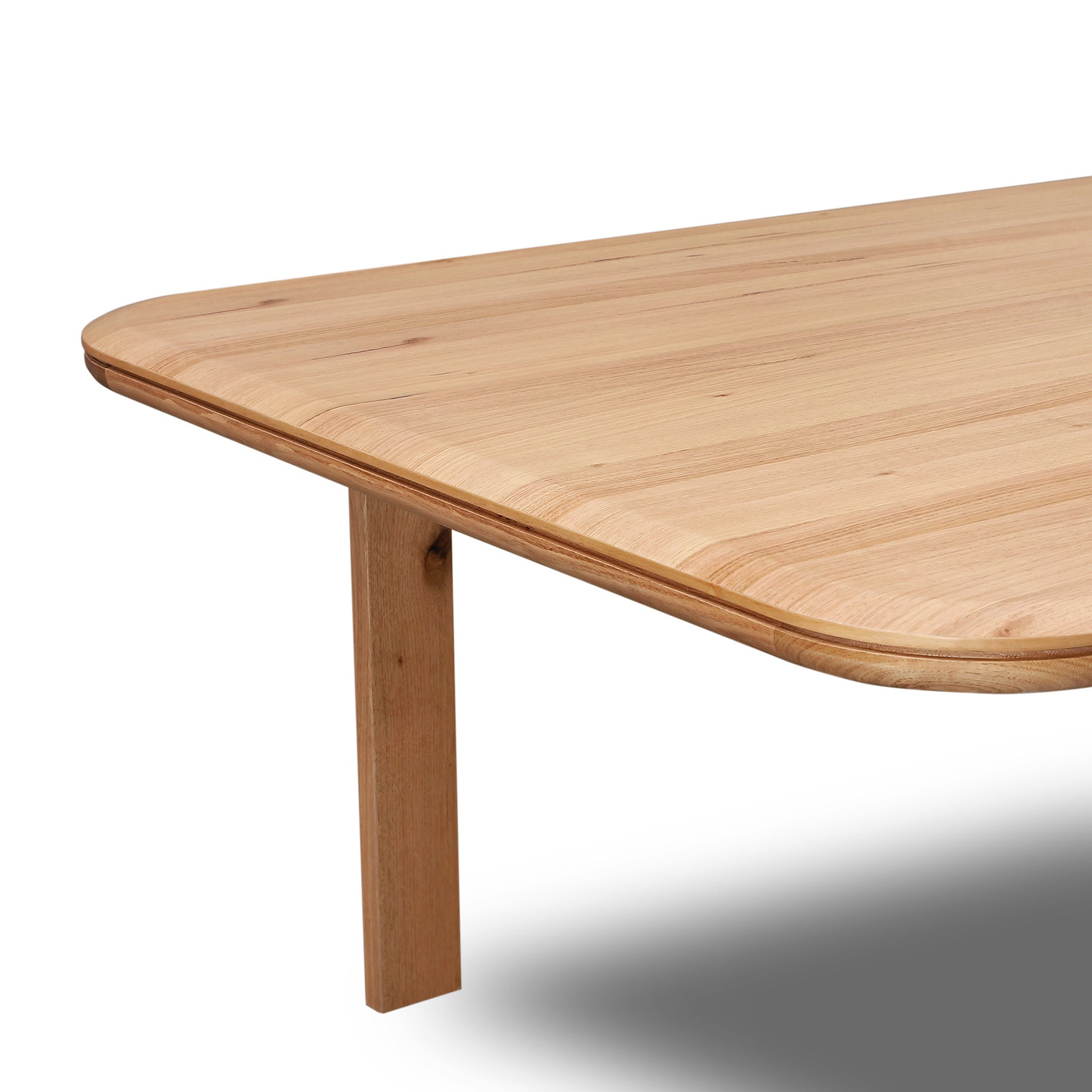 Almero 2.1m Messmate Dining Table - Natural Dining Table Marri-Core