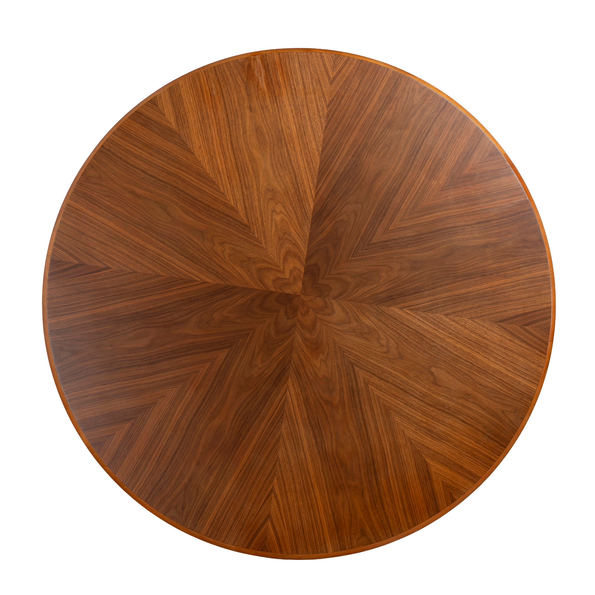 Leonardo 1.2m Round Dining Table - Walnut Dining Table Drake-Core