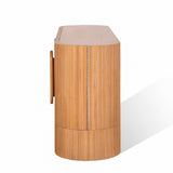 Orvino 1.85m Sideboard Unit - Light Natural Buffet & Sideboard Nicki-Core