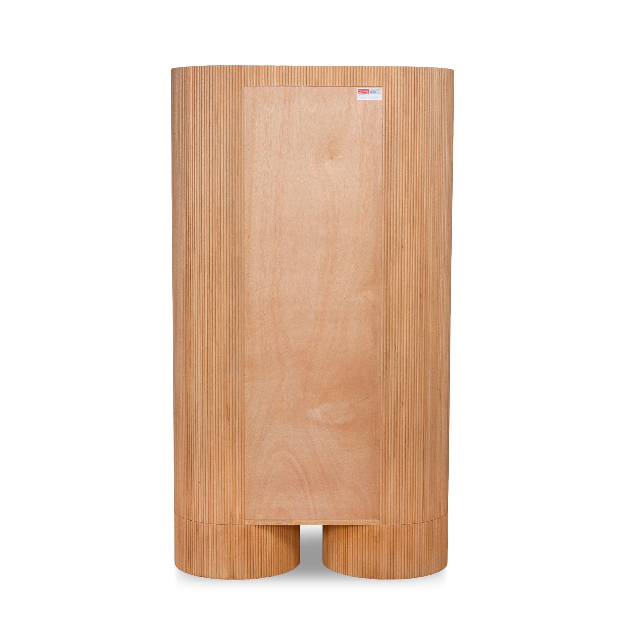 Orvino 1.82m (H) Tall Cabinet Unit - Light Natural Storage Cabinet Nicki-Core
