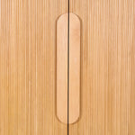 Orvino 1.82m (H) Tall Cabinet Unit - Light Natural Storage Cabinet Nicki-Core