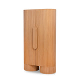 Orvino 1.82m (H) Tall Cabinet Unit - Light Natural Storage Cabinet Nicki-Core