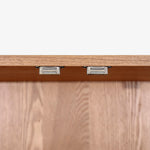 Orvino 1.82m (H) Tall Cabinet Unit - Light Natural Storage Cabinet Nicki-Core