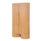 Orvino 1.82m (H) Tall Cabinet Unit - Light Natural Storage Cabinet Nicki-Core