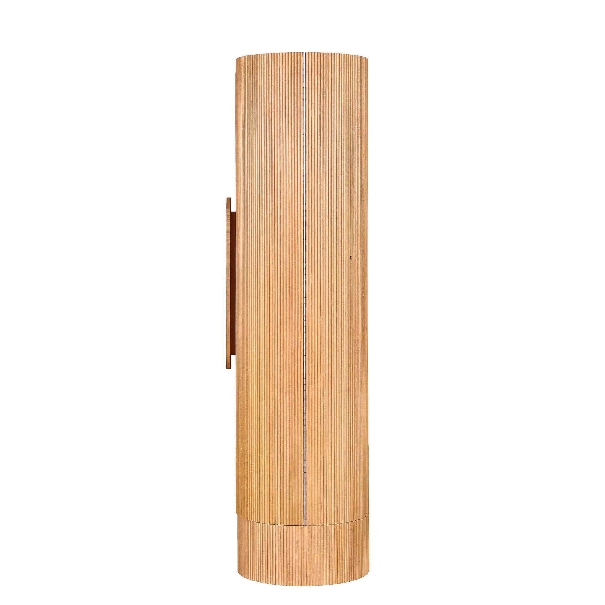 Orvino 1.82m (H) Tall Cabinet Unit - Light Natural Storage Cabinet Nicki-Core