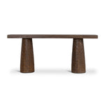 Floros 1.83m Elm Console Table - Dark Brown Console Table Nasa-Core