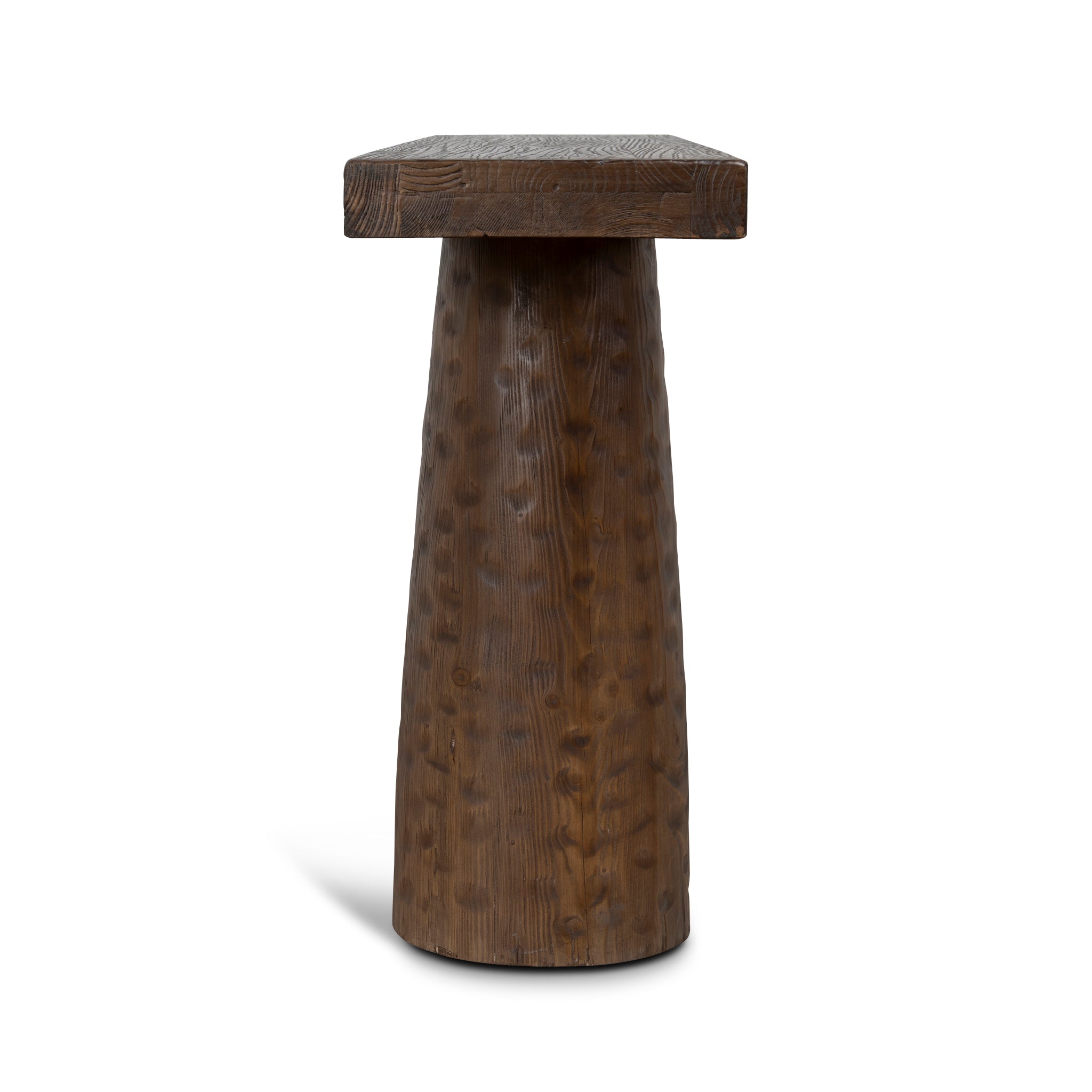 Floros 1.83m Elm Console Table - Dark Brown Console Table Nasa-Core