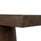 Floros 1.83m Elm Console Table - Dark Brown Console Table Nasa-Core