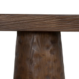 Floros 1.83m Elm Console Table - Dark Brown Console Table Nasa-Core