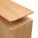 Hirata 2.1m Buffet Unit - NZ Natural Ash Marri-Core
