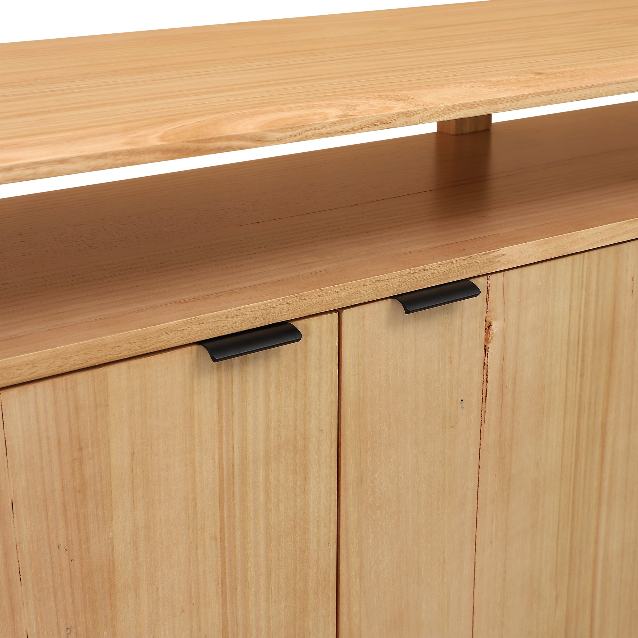 Hirata 2.1m Buffet Unit - NZ Natural Ash Marri-Core