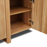 Hirata 2.1m Buffet Unit - NZ Natural Ash Marri-Core