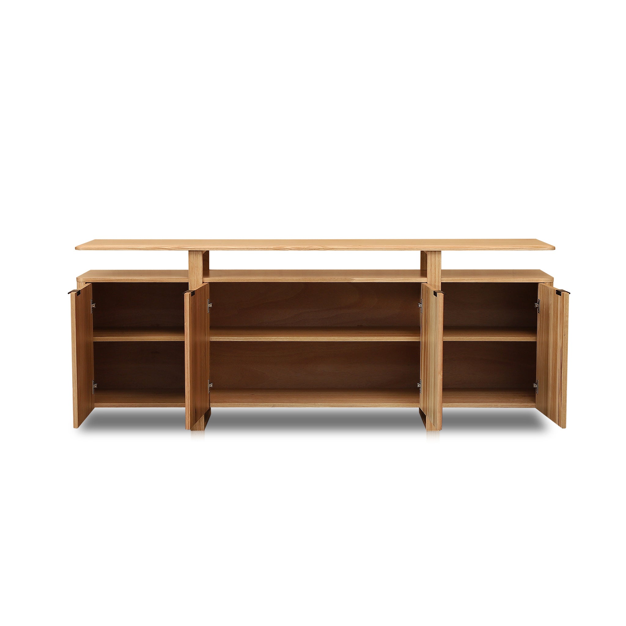 Hirata 2.1m Buffet Unit - NZ Natural Ash Marri-Core