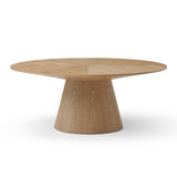 Emilian 1.83m Oval Dining Table - Ash Natural Dining Table Rilux-Core