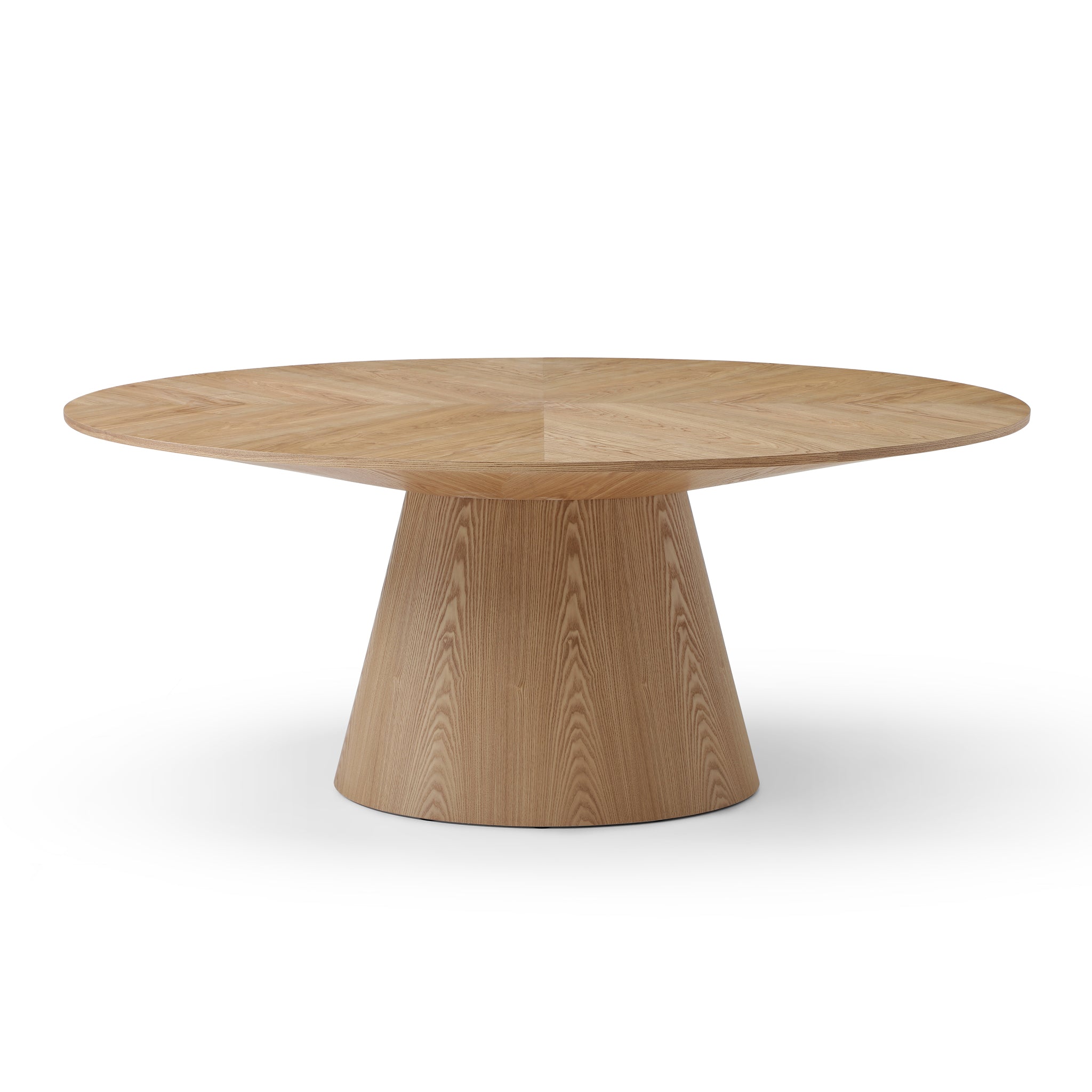 Vallombre 1.83m Oval Dining Table - Ash Natural Dining Table Rilux-Core