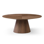 Emilian 1.83m Oval Dining Table - Walnut Dining Table Rilux-Core