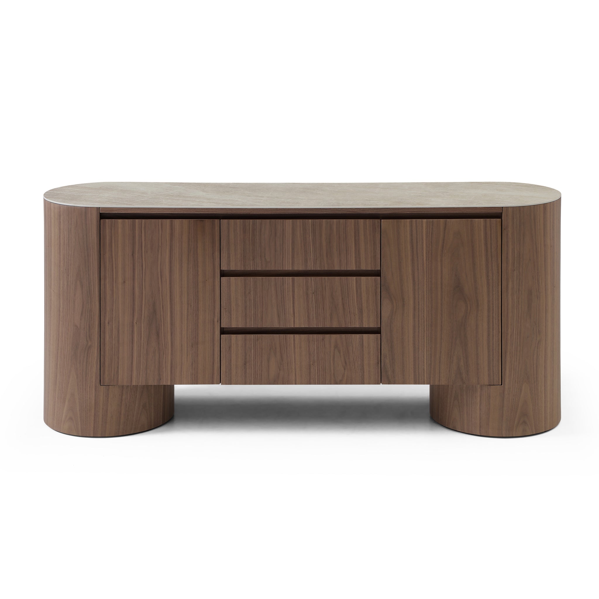 Alveron 1.8m Sideboard - Walnut Buffet & Sideboard Rilux-Core