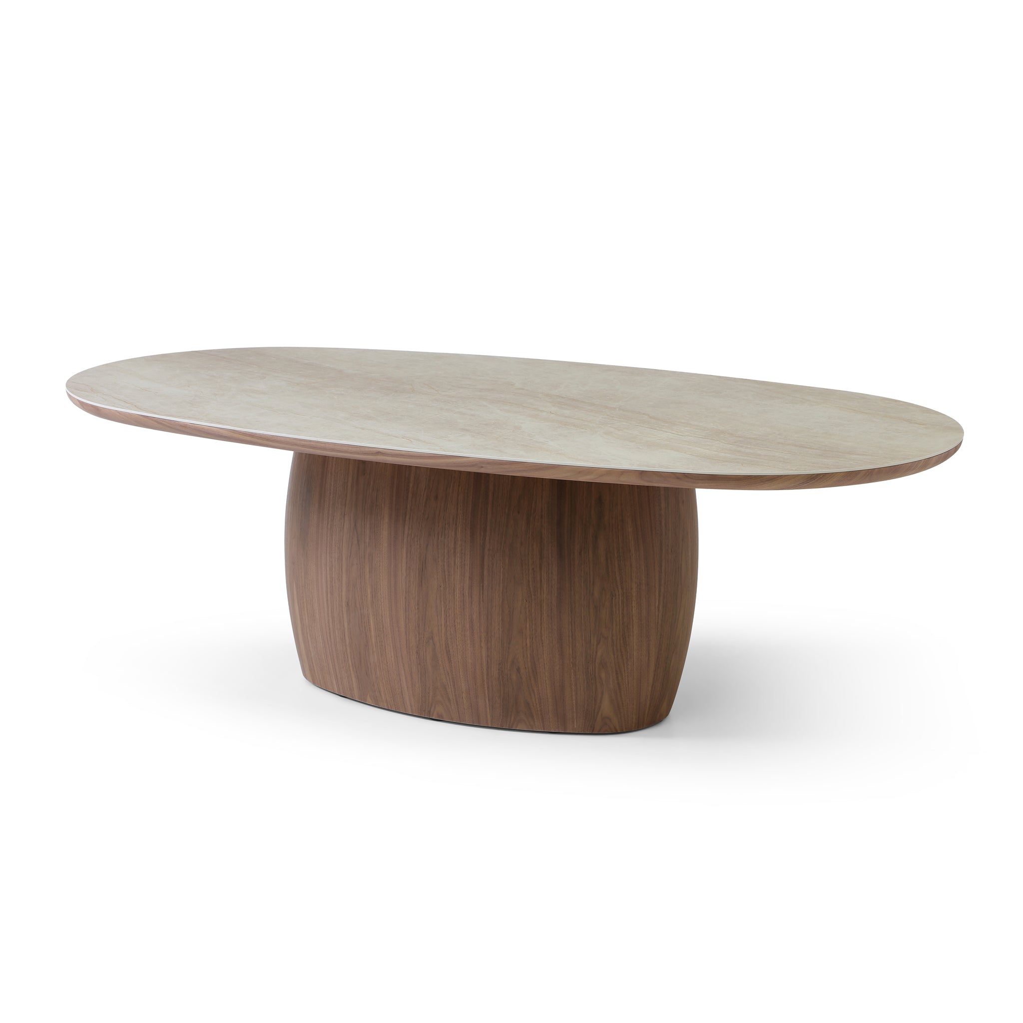 Vireon 2.3m Dining Table - Walnut Dining Table Rilux-Core