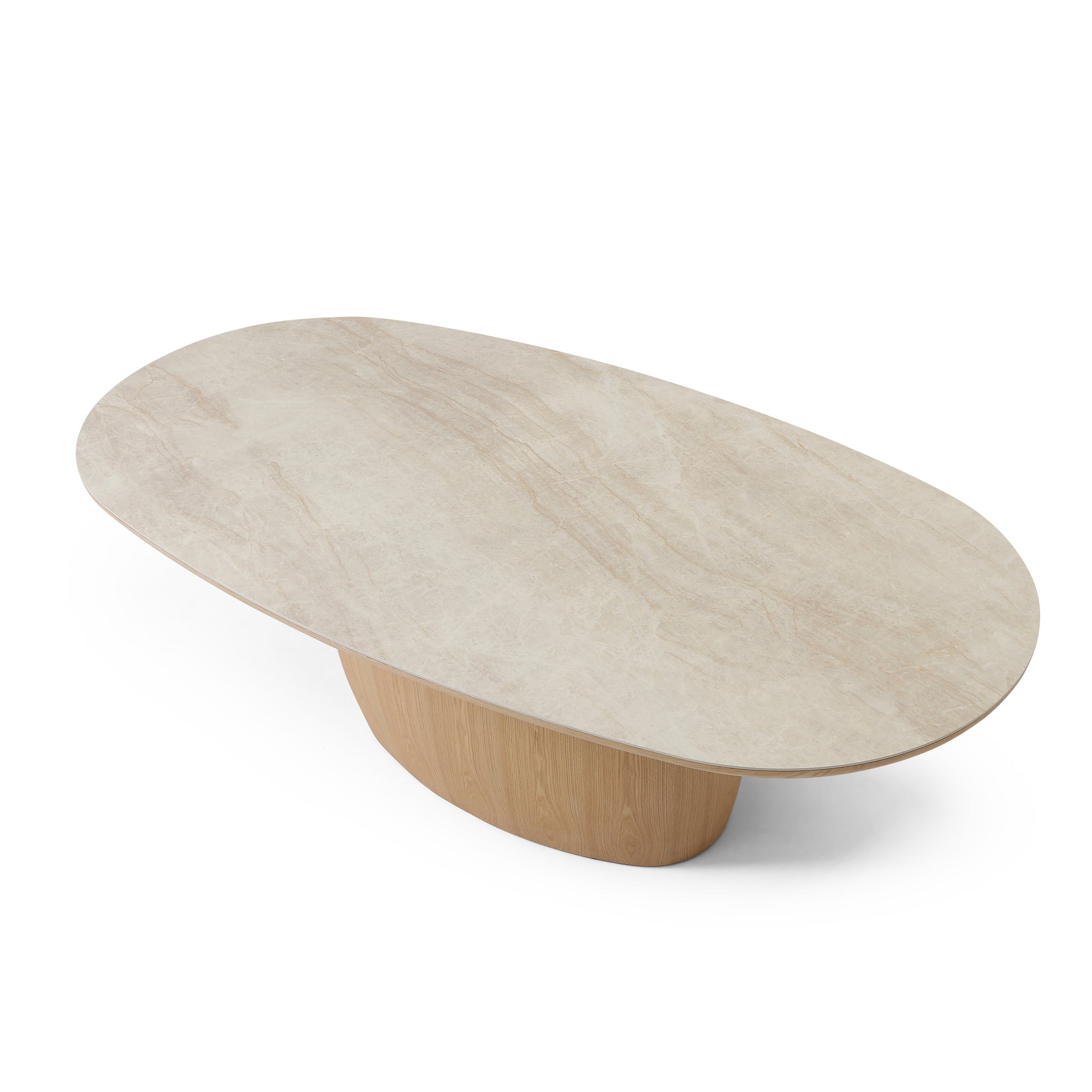 Vireon 2.69m Dining Table - Ash Natural Dining Table Rilux-Core