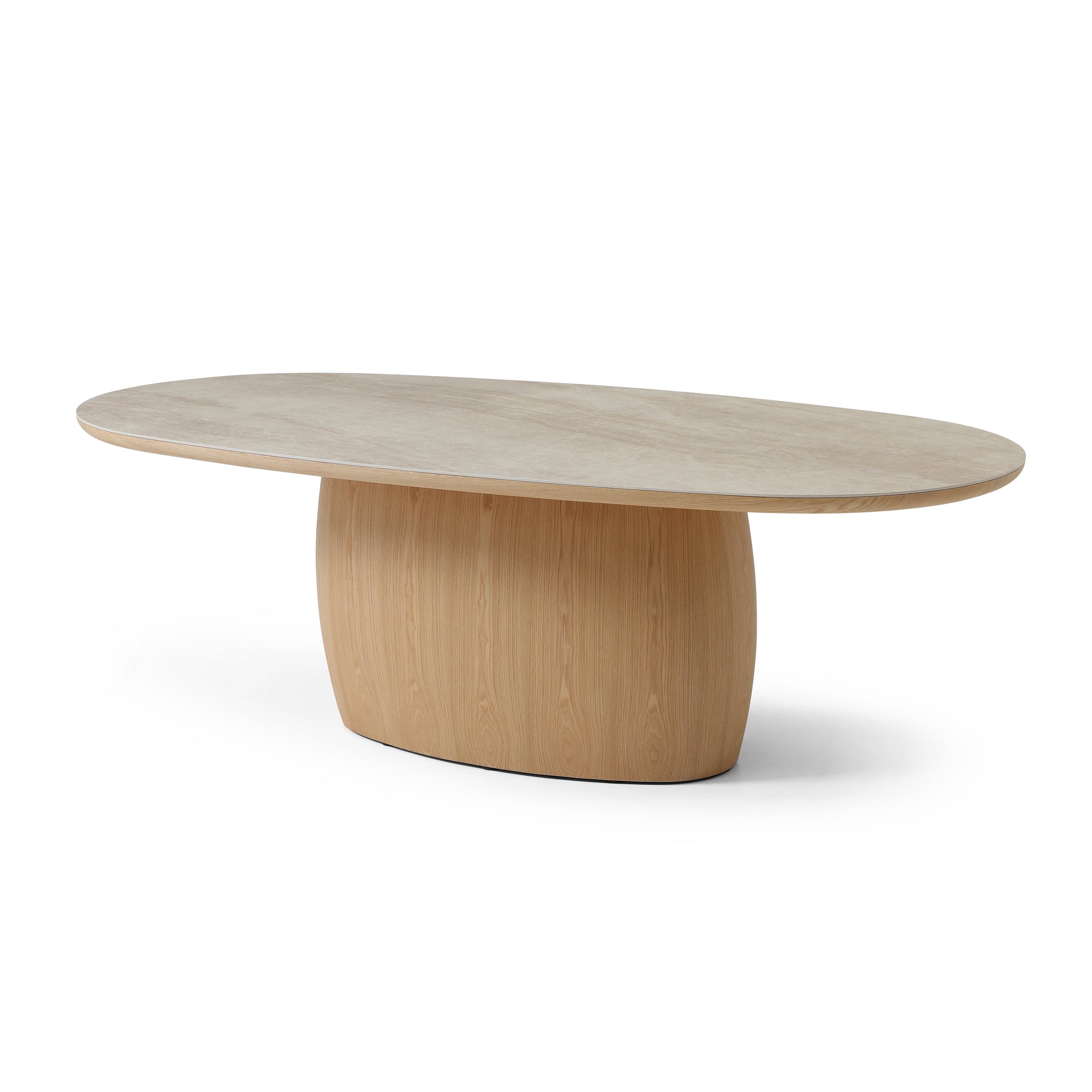 Vireon 2.69m Dining Table - Ash Natural Dining Table Rilux-Core