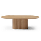 Timo 2.39m Oval Dining Table - Ash Natural Dining Table Rilux-Core