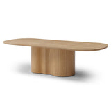 Timo 2.69m Oval Dining Table - Ash Natural Dining Table Rilux-Core