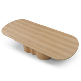 Timo 2.69m Oval Dining Table - Ash Natural Dining Table Rilux-Core