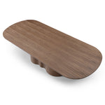 Timo 2.69m Oval Dining Table - Walnut Dining Table Rilux-Core