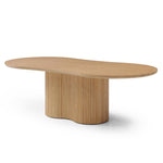 Kasper 2.39m Freeform Dining Table - Ash Natural Dining Table Rilux-Core