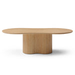 Kasper 2.39m Freeform Dining Table - Ash Natural Dining Table Rilux-Core