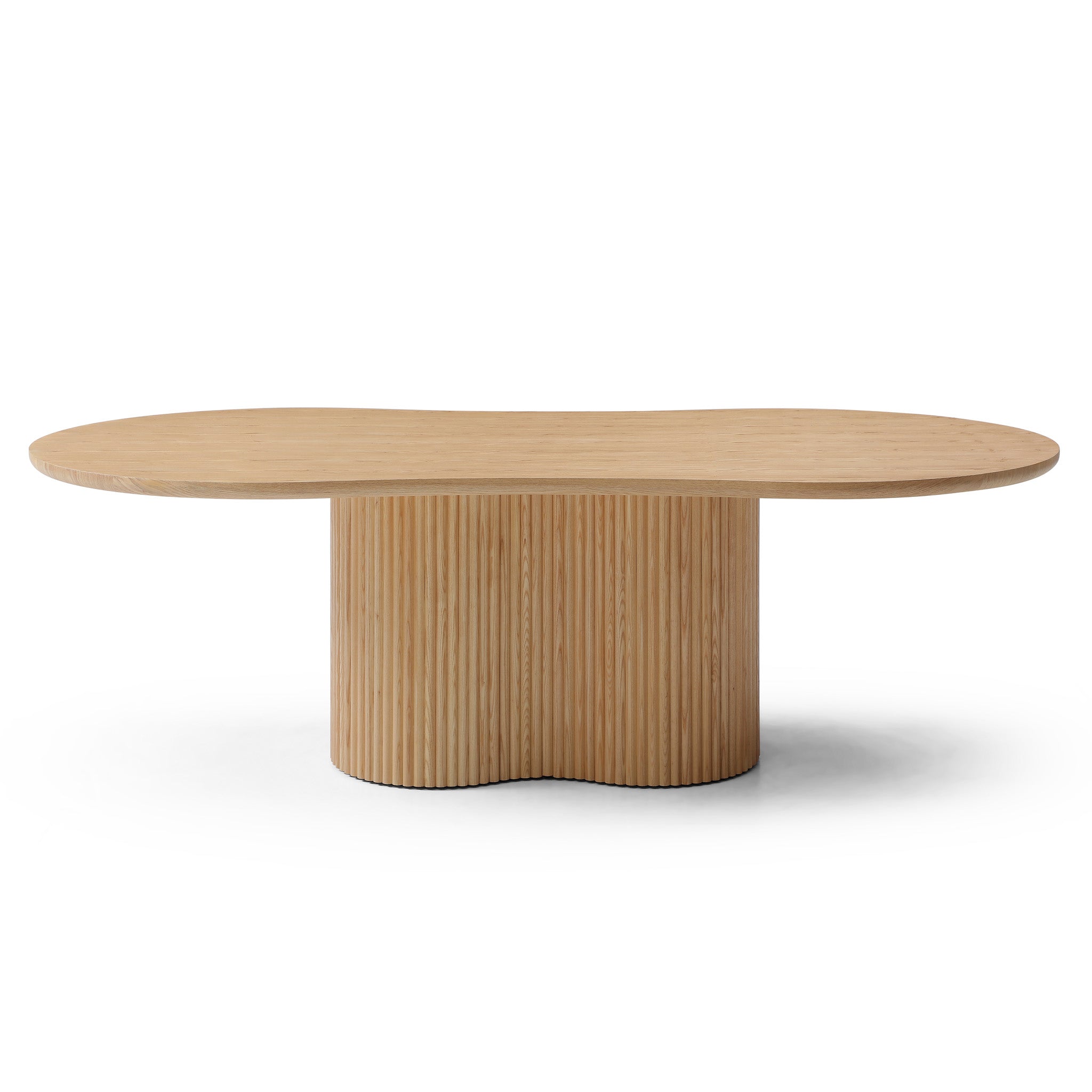 Orsino 2.39m Freeform Dining Table - Ash Natural Dining Table Rilux-Core