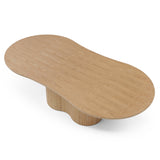 Kasper 2.39m Freeform Dining Table - Ash Natural Dining Table Rilux-Core