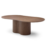 Kasper 2.39m Freeform Dining Table - Walnut Dining Table Rilux-Core