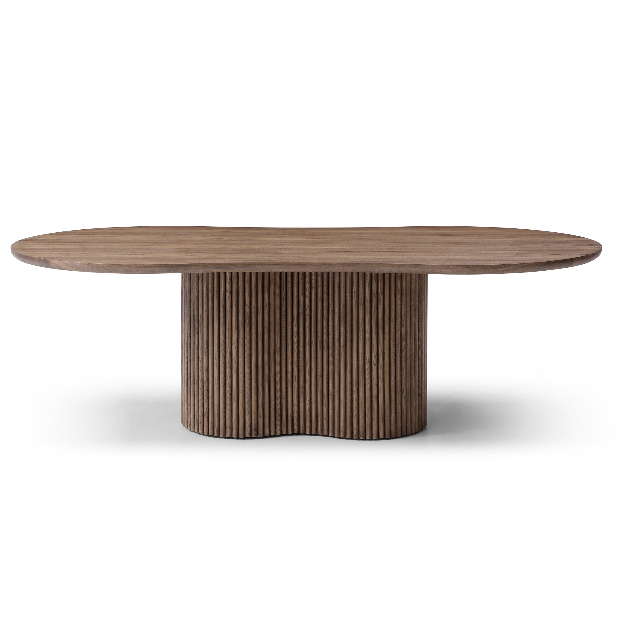 Orsino 2.39m Freeform Dining Table - Walnut Dining Table Rilux-Core